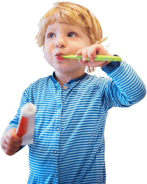 Kid Brushing